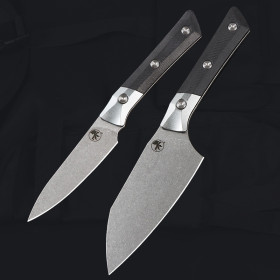 Microtech New Custom Survival Outdoor Hunting Camping Tactical OEM Fixed Chef Kitchen Knife UD408878